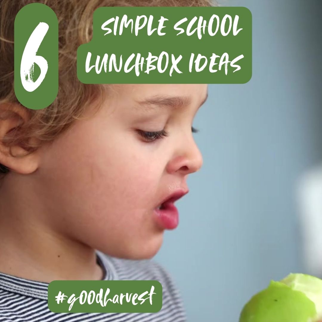 6 Simple School Lunchbox Ideas