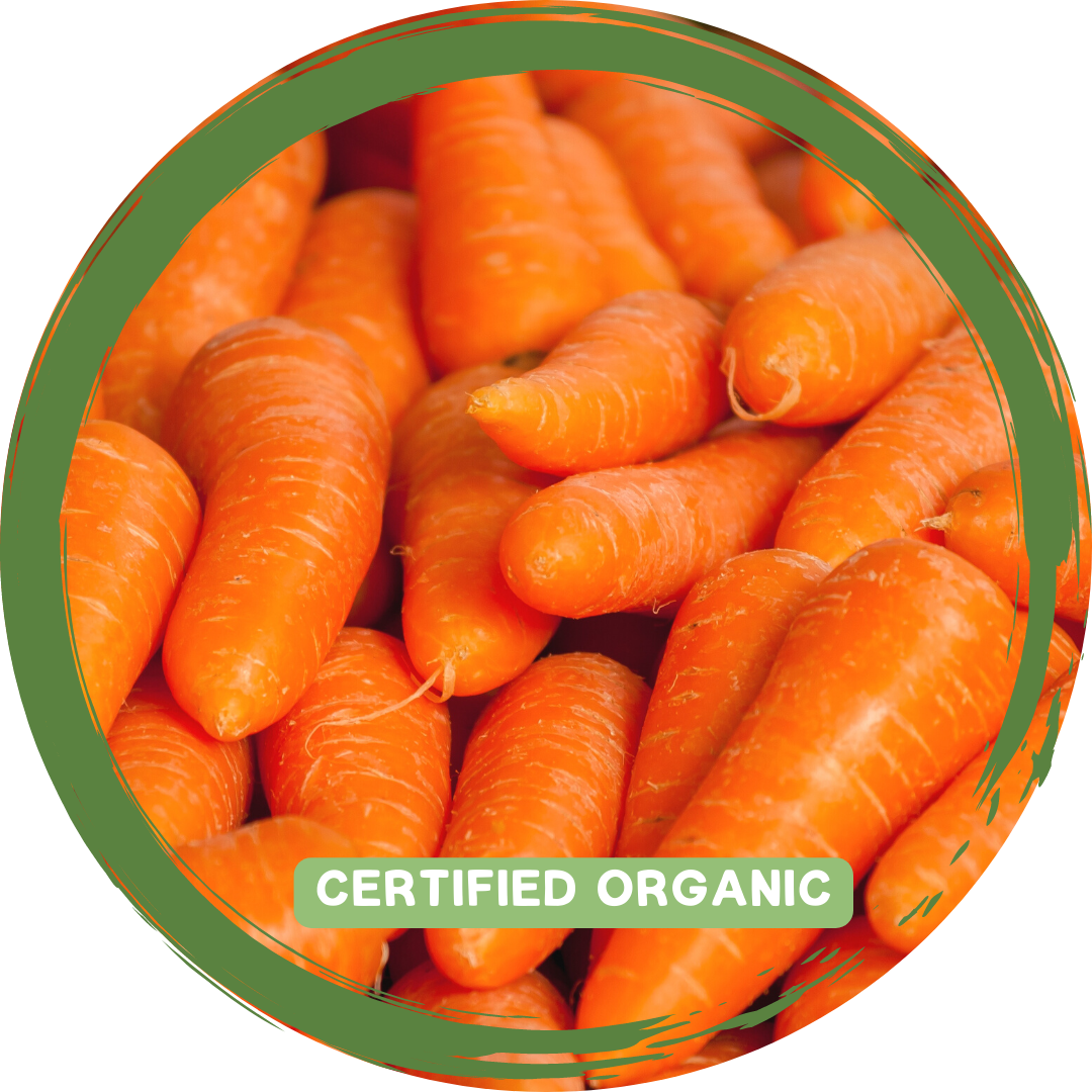 Carrots 500g - Certified Organic_
