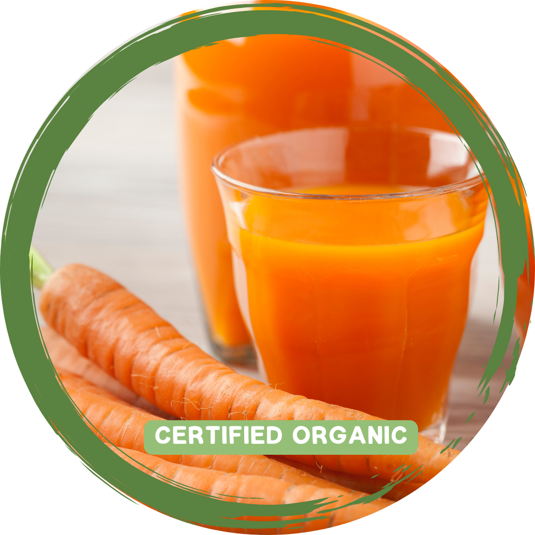 Carrots Juicing 1kg - Certified Organic_