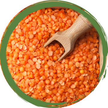 Red Split Lentils - Certified Organic 500g