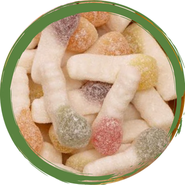 Sour grub vegan lollies 200g