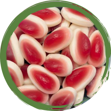 Strawberry and Cream Vegan Lollies 200g