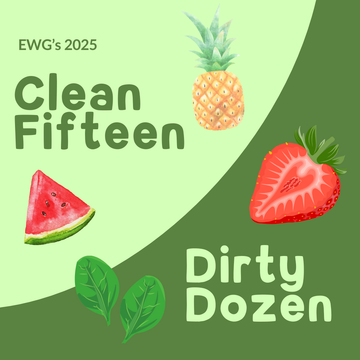 2025 Dirty Dozen & Clean Fifteen Lists