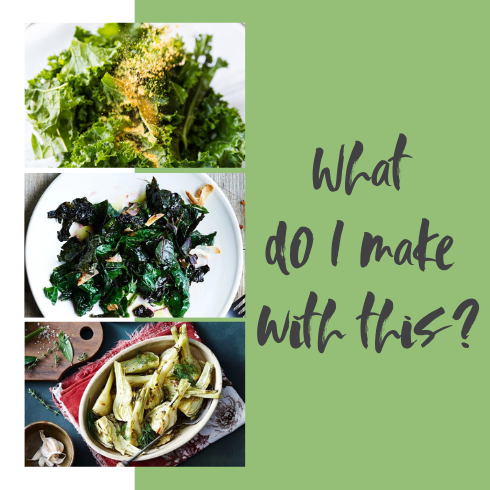 What do I make with these? Kale, Swiss Chard and Fennel...