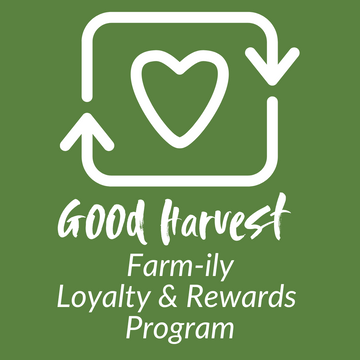 Welcome to the Harvest Farm-ily Loyalty and Rewards Program