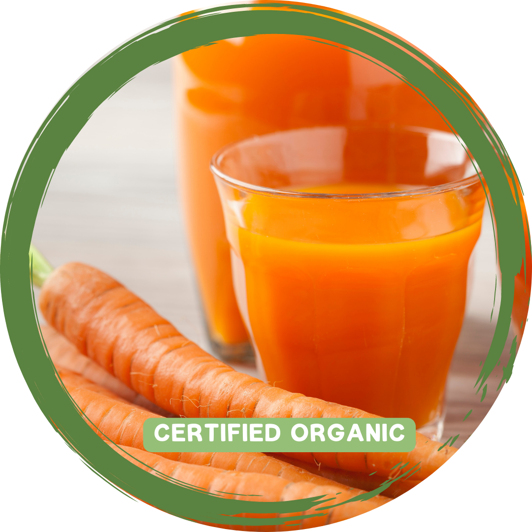 Carrots Juicing 1kg - Certified Organic