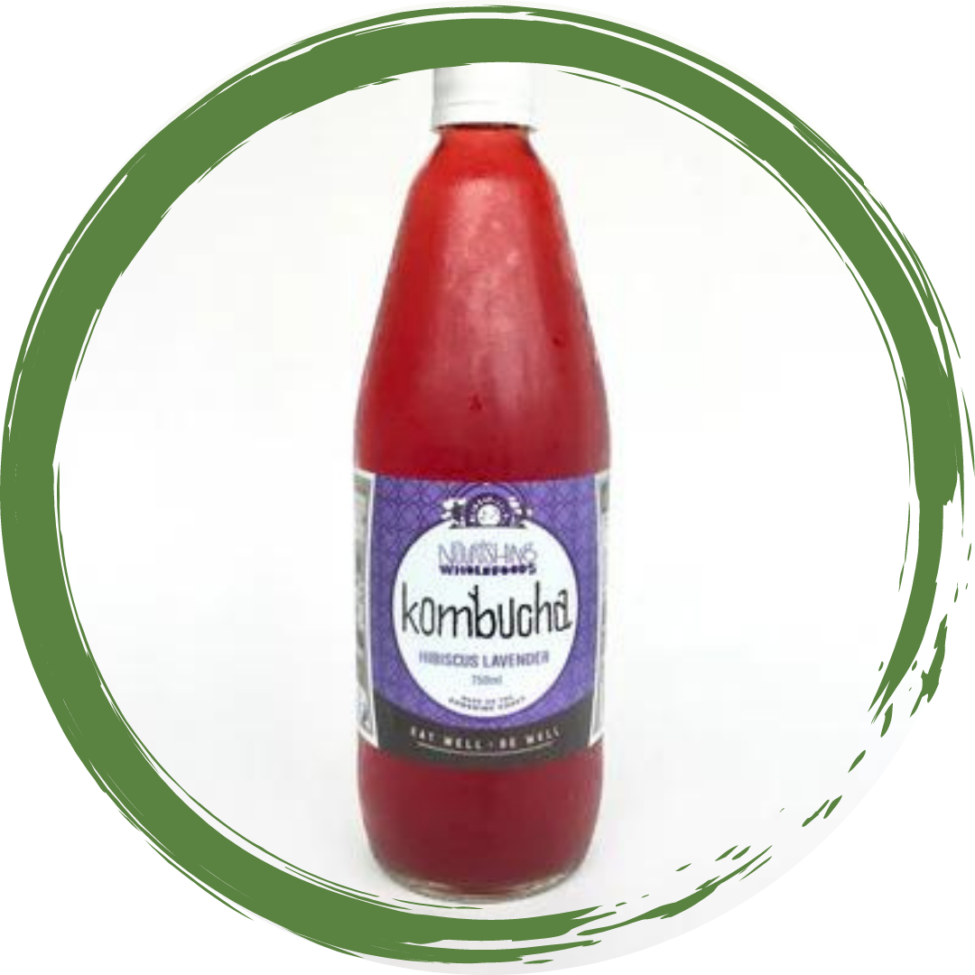Hibiscus Lavender Kombucha