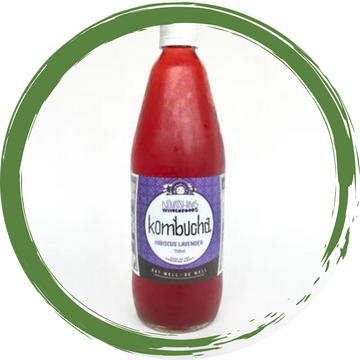 Hibiscus Lavender Kombucha