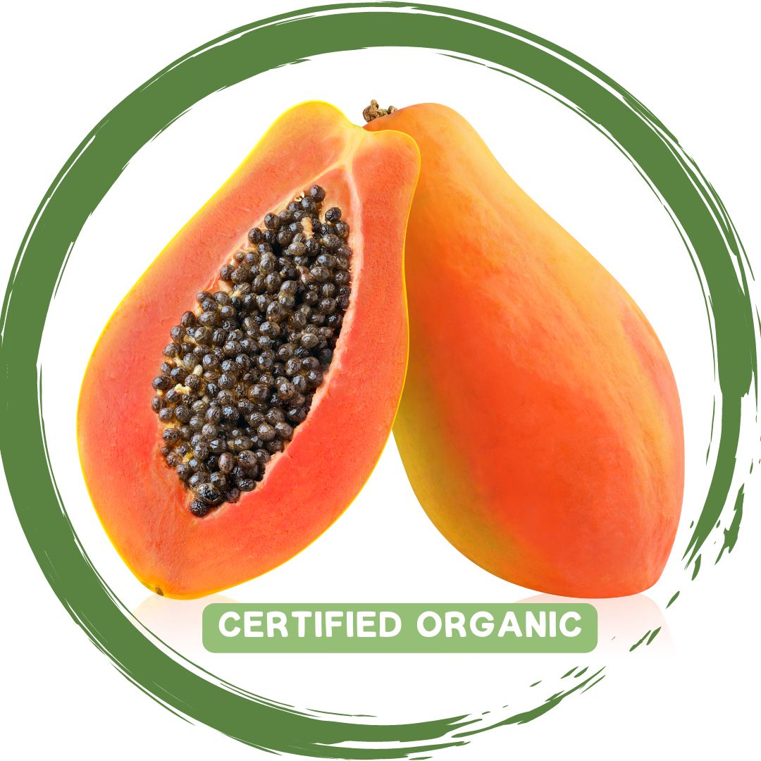Red Papaya each - Certified Organic