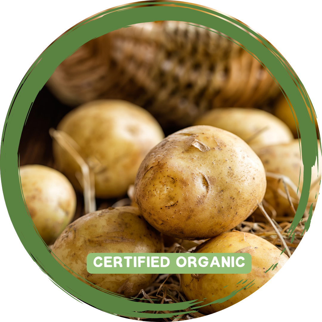Potatoes 750gm - Certified Organic_