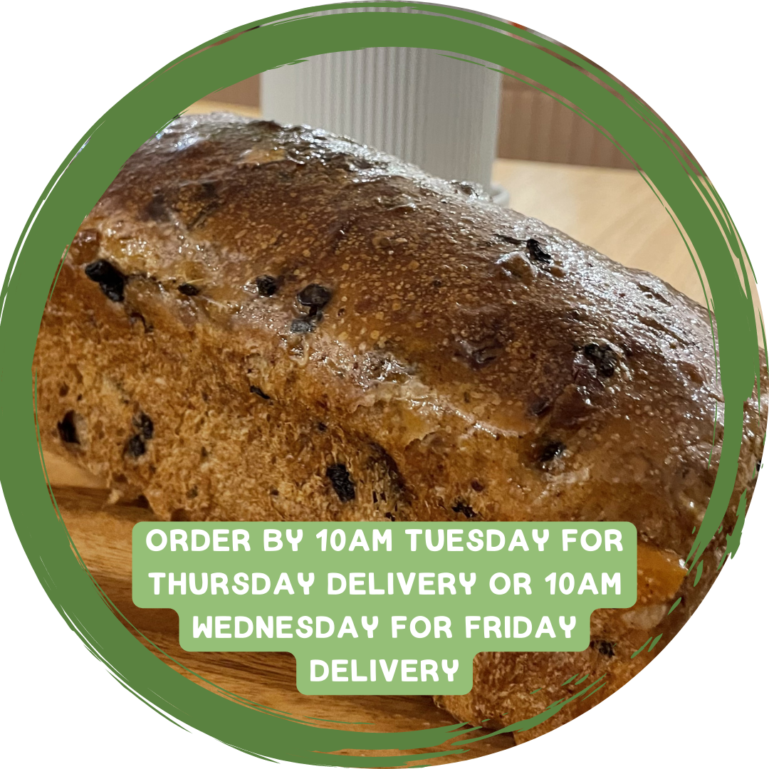 Bread - Xmas Spiced Fruit and Nut Sourdough Loaf