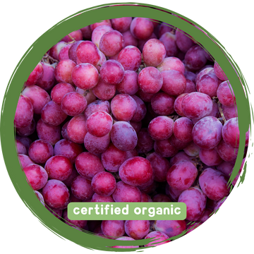 Grapes Red Seedless 250g - Certified Organic