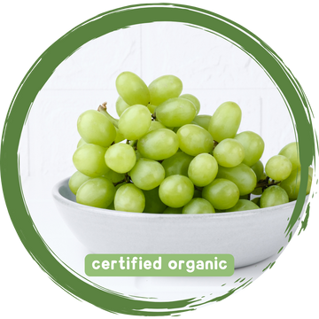 Grapes Green Seedless 250g- Certified Organic