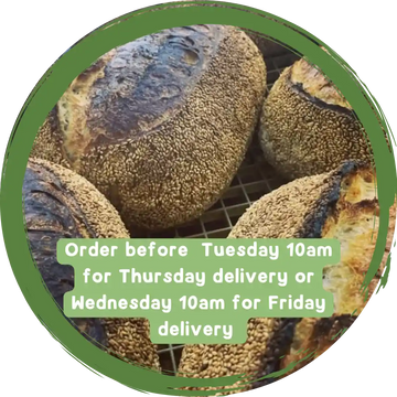 Bread - Signature Organic Toasted Sesame Sourdough Loaf